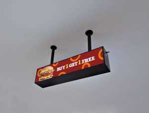 Inside Shop Glowing Banner