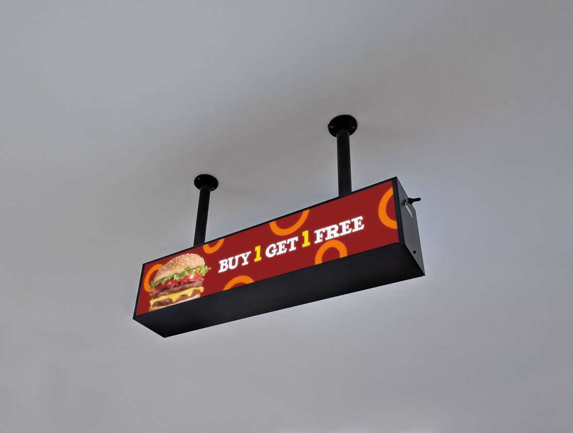 Inside Shop Glowing Banner