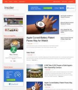 Insider Responsive