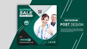Instagram Medical Post Template Design
