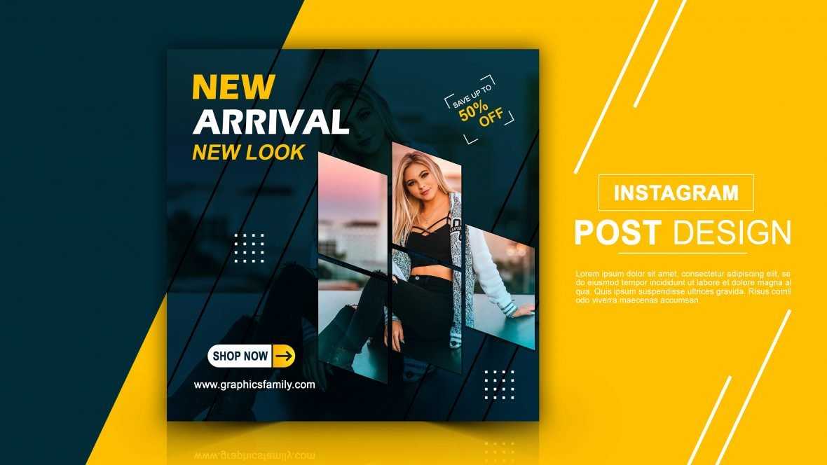 Instagram Post Design for Shop Sale Discount