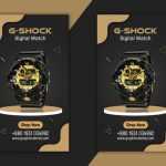 Instagram Story Watch Sale Design PSD