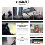 Instaset Fashion - Template para Blogger Instaset Fashion