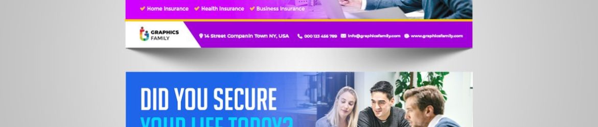 Insurance Company Facebook Cover Design