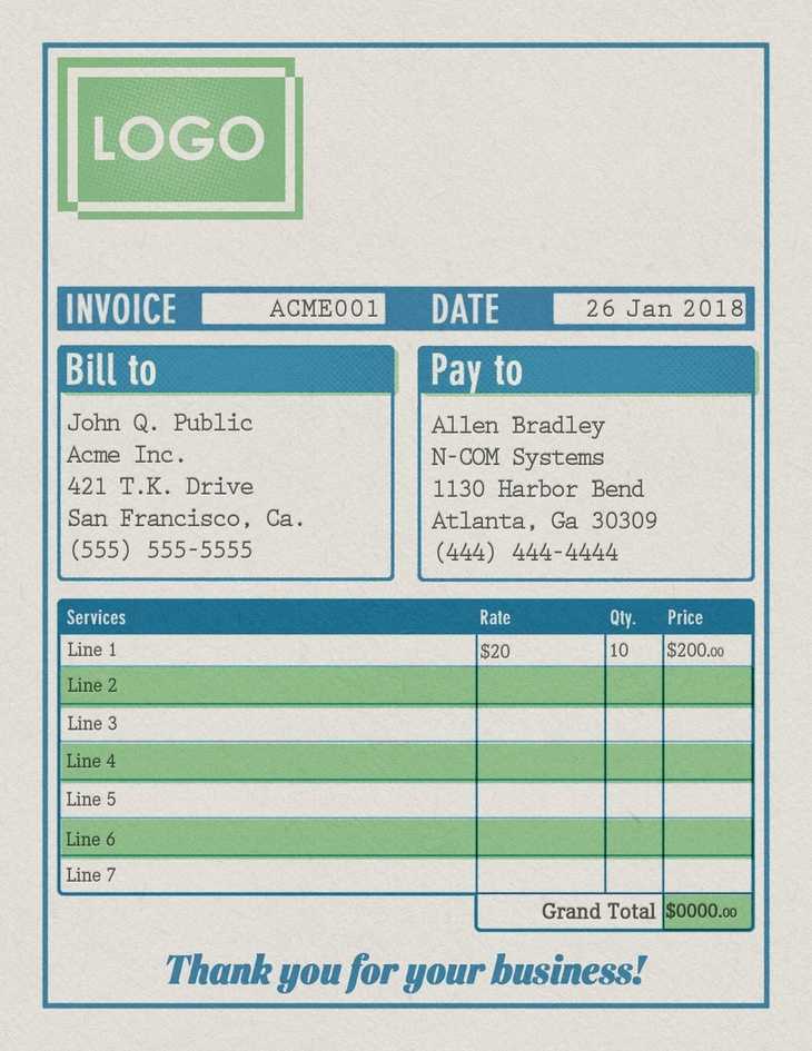 Invoice