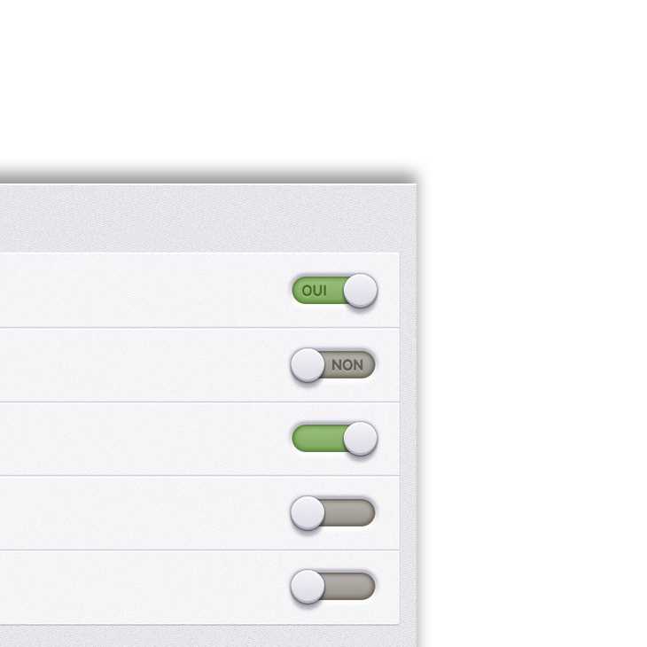 iOS Toggle Switch