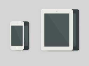 iPad & iPhone Icons PSD