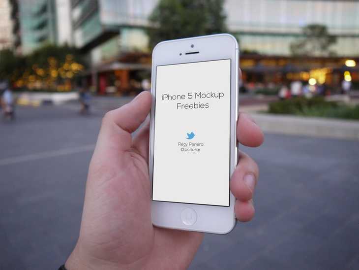 iPhone 5 Mockup Part 3