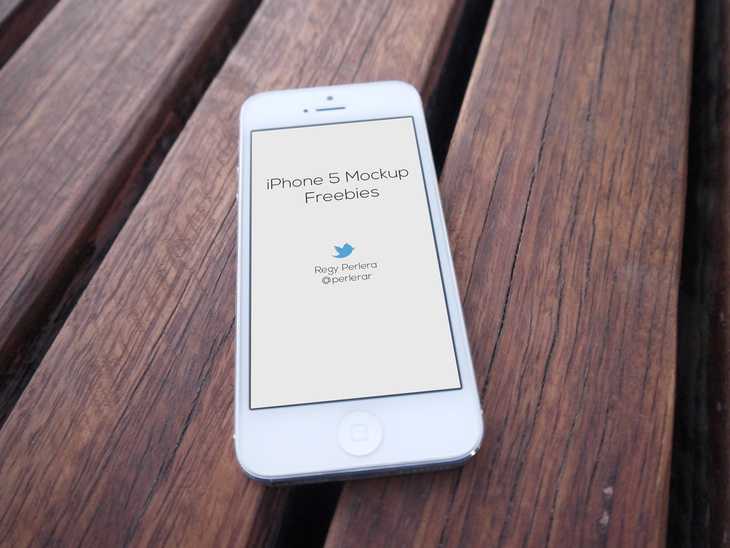 iPhone 5 Mockup Part 4