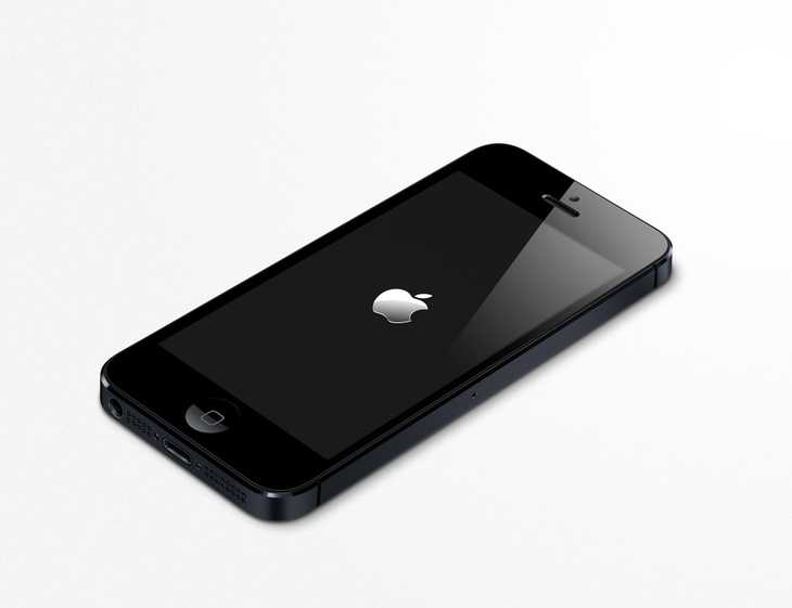 iPhone 5 Template PSD