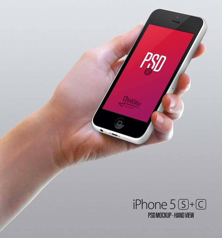 iPhone 5S & 5C Mockup