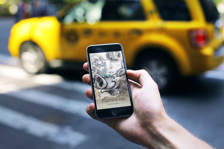 iPhone 6 City Mockup