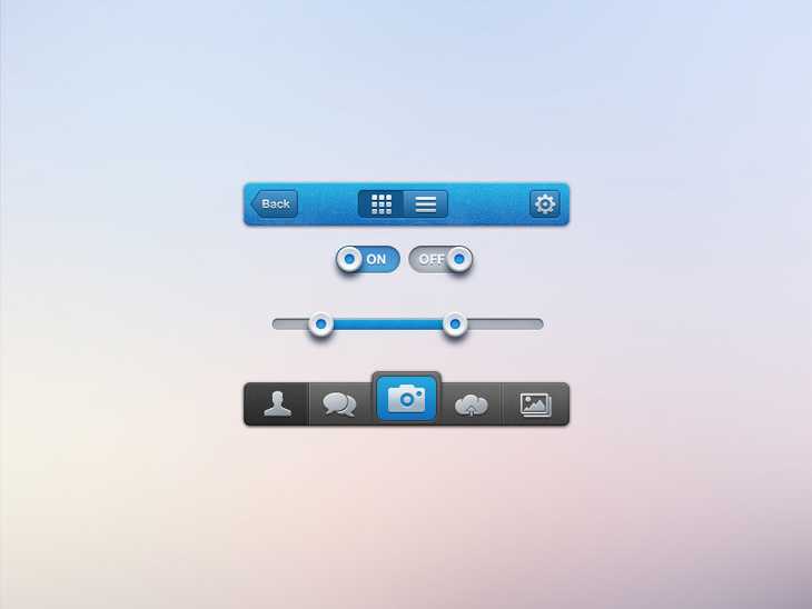 iPhone App UI