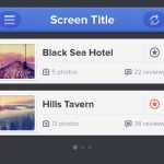iPhone Application UI - Free PSD Download iPhone Application UI