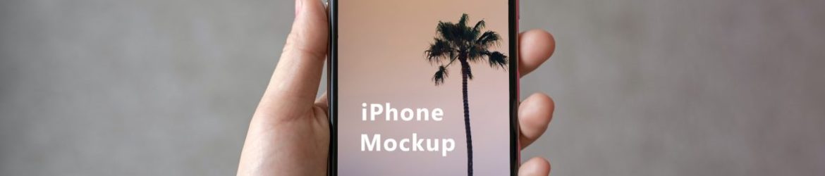 iPhone screen Design Mockup