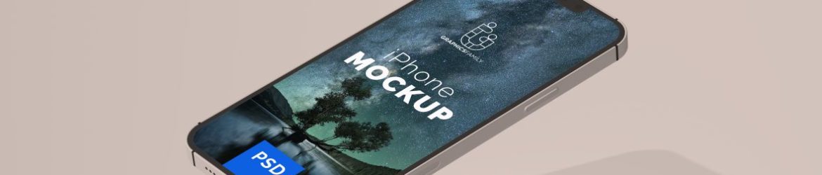 iPhone Screen Design Mockup free