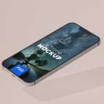 iPhone Screen Design Mockup free