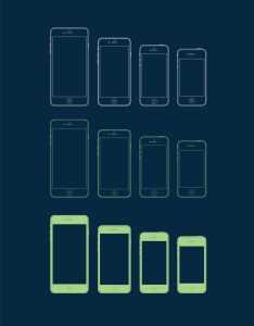iPhone Vector Templates