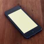 iPhone5 Wood Mockup
