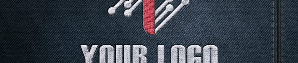 Jeans Clothing Logo Mockup