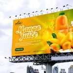 Juice Company Billboard Banner Design Template