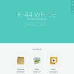 K44 White Responsive
