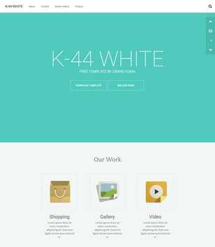 K44 White Responsive
