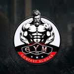 King Bodybuilding and Gym Logo Vector Image