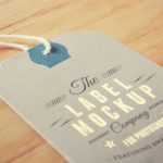 Label Tag Mockup - Free PSD Download Label Tag Mockup