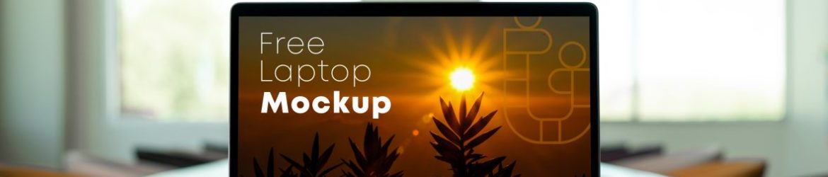 Laptop Screen Design Mockup