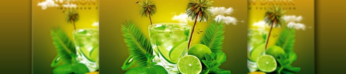 Lemon Drink Instagram Post Design