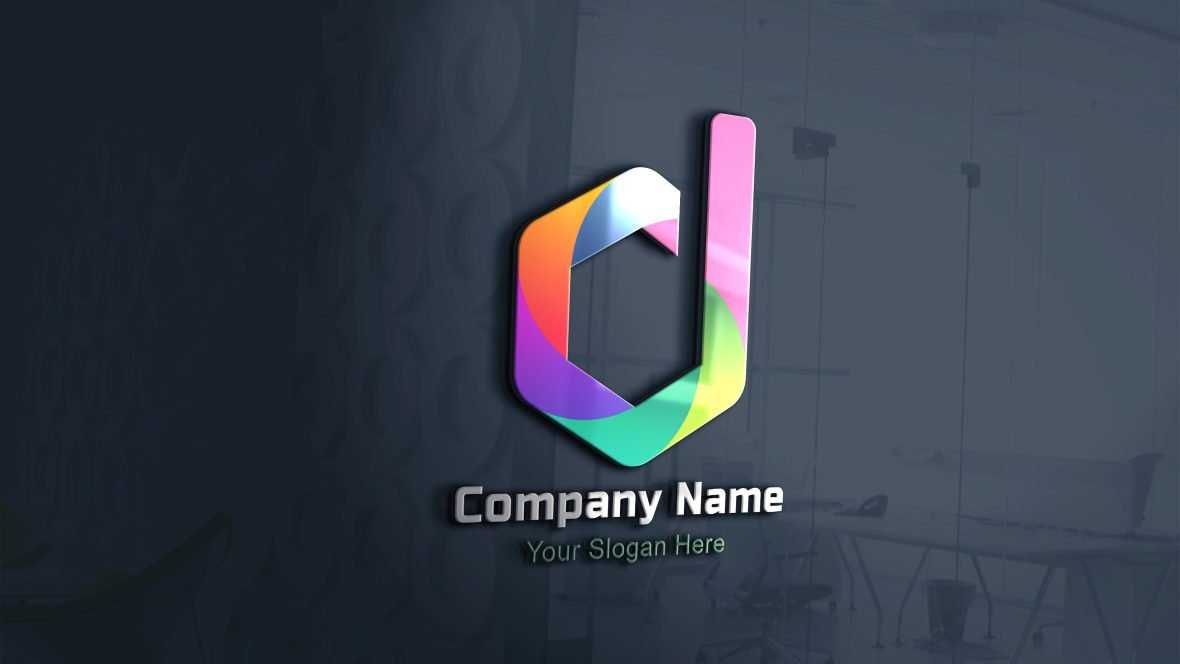Letter D Gradient Logo Design Vector