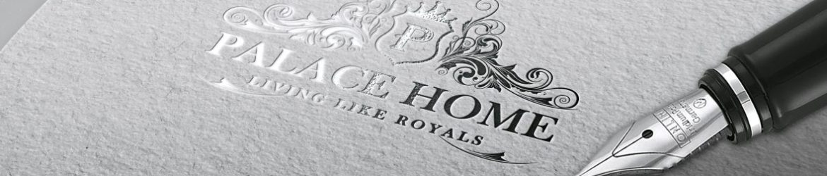Letter P Palace Luxury Logo Design