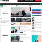 Liberty 3 Column - Template para Blogger Liberty 3 Column