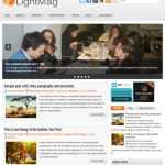 LightMag Magazine - Template para Blogger LightMag Magazine