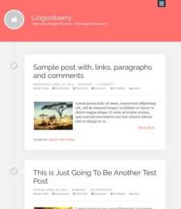 Lingonberry Responsive