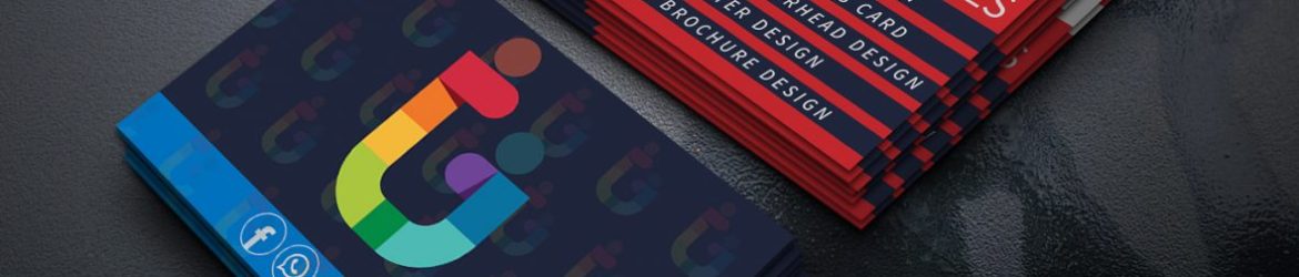 Logo Design Studio Business Card Template