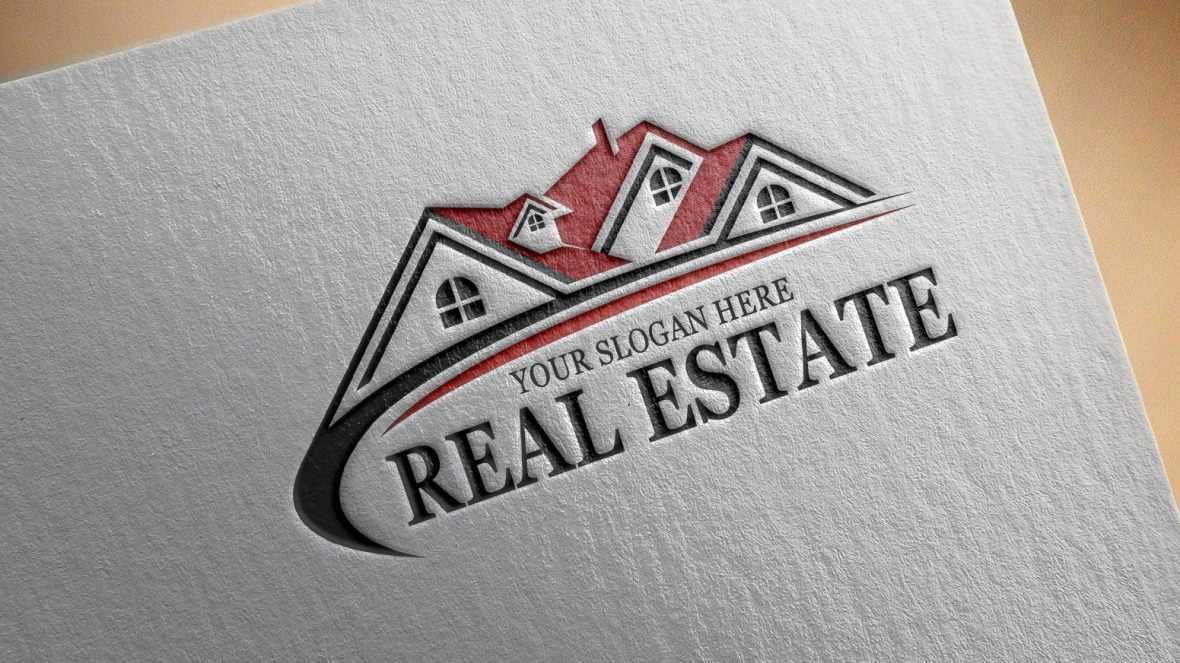 Logo Mock-up on Paper Free PSD
