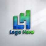 Logo Mockup with 3D Logo