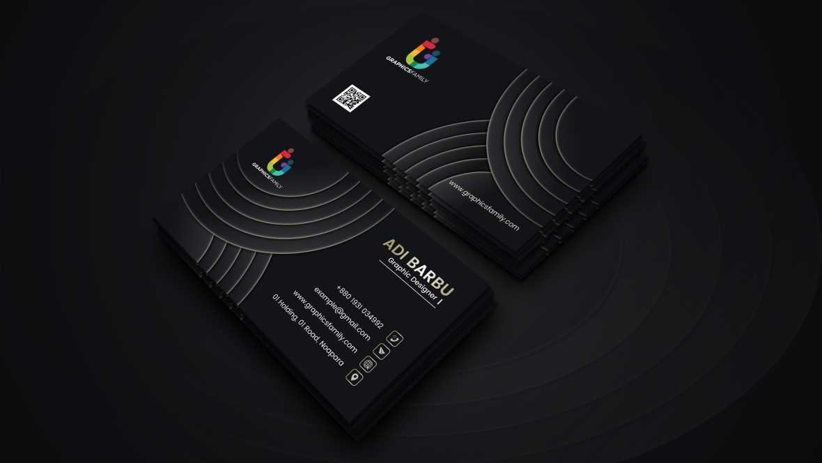 Luxury Business Card Vector Art
