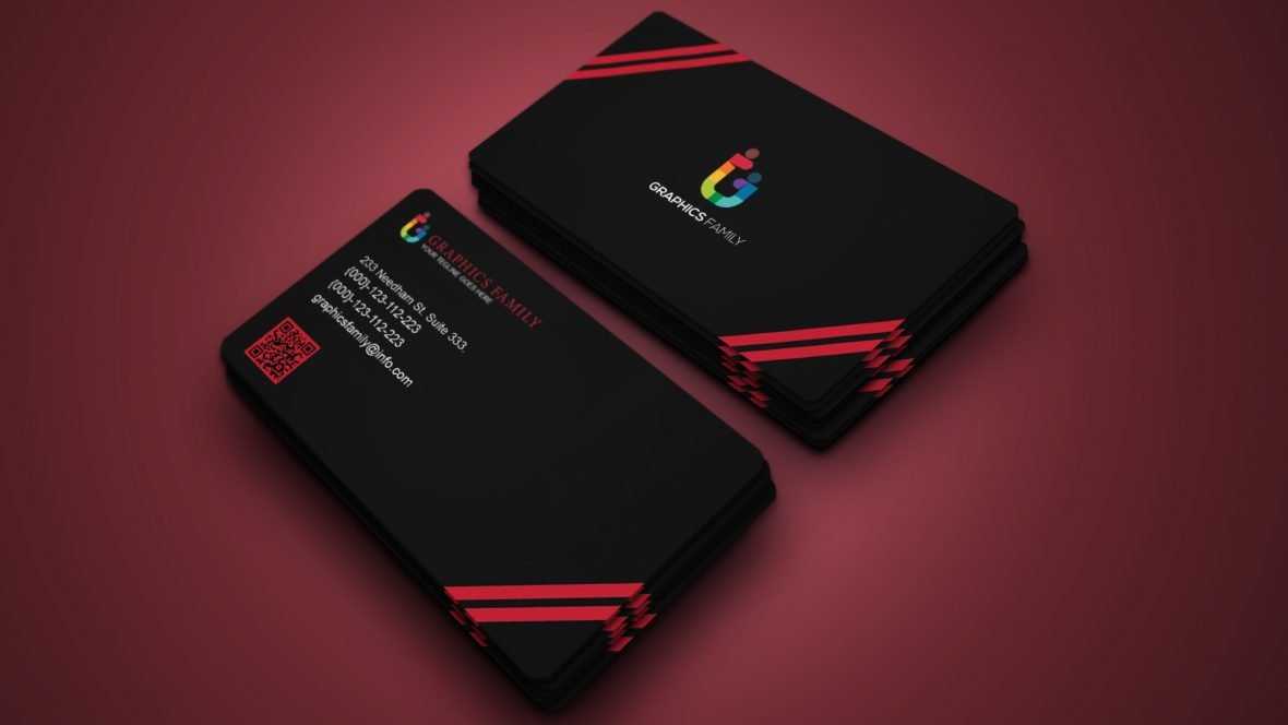 Luxury Dark Business Card Design