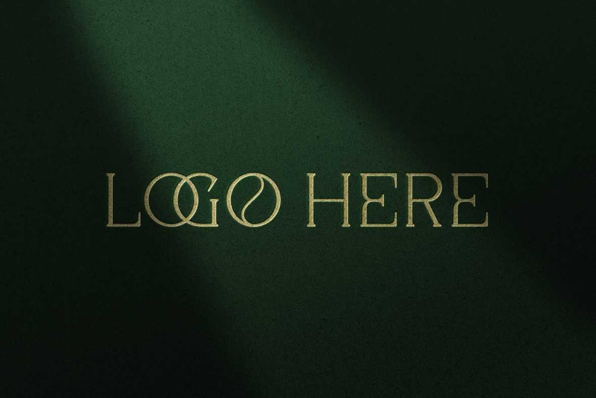 Luxury Debossed Logo Mockup