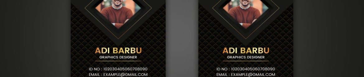 Luxury Id Card Design