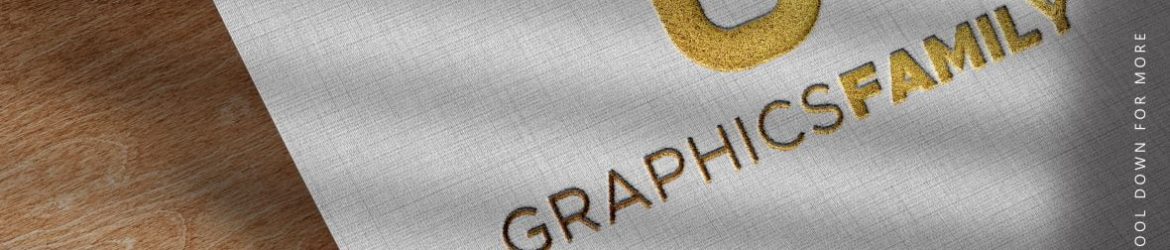 Luxury logo mockup on white craft paper Premium Quality Psd