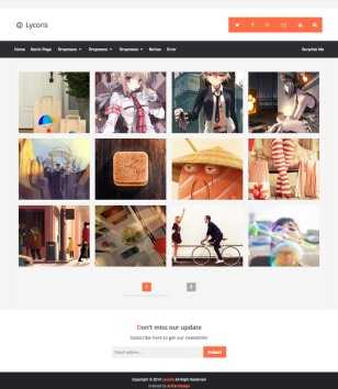 Lycoris v2.1 Responsive