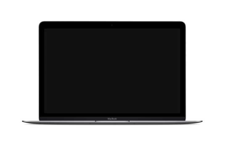 MacBook 2015 Mockup