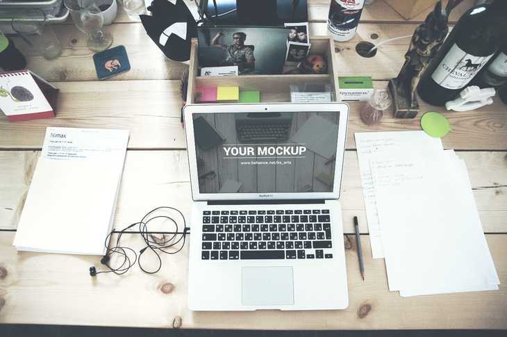 Macbook Air Free Mockup