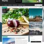 Mag day Responsive - Template para Blogger Mag day Responsive
