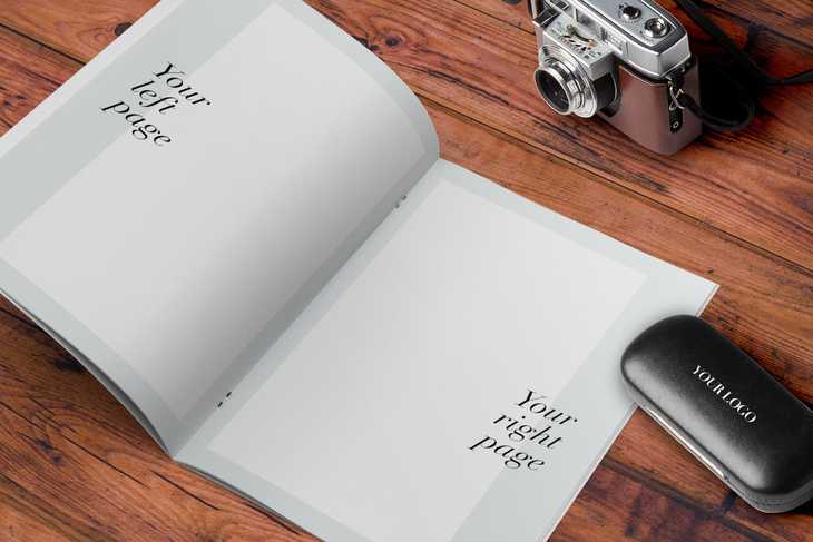 Magazine A4 Mockup