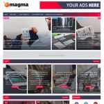 Magma News Responsive - Template para Blogger Magma News Responsive